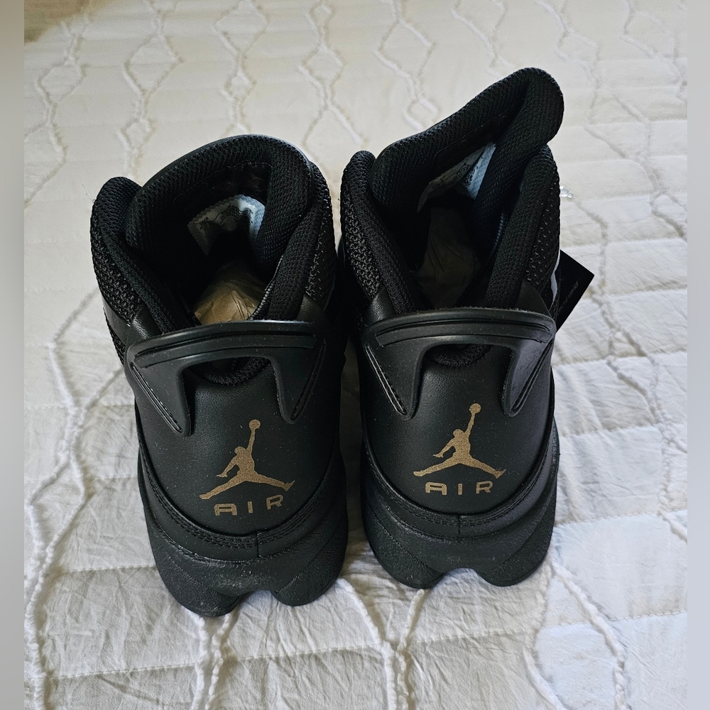 Nike Air Jordan Winterized 6 Rings Men’s Size 9 Shoes Triple Black” FV3826 001 - Picture 8 of 12